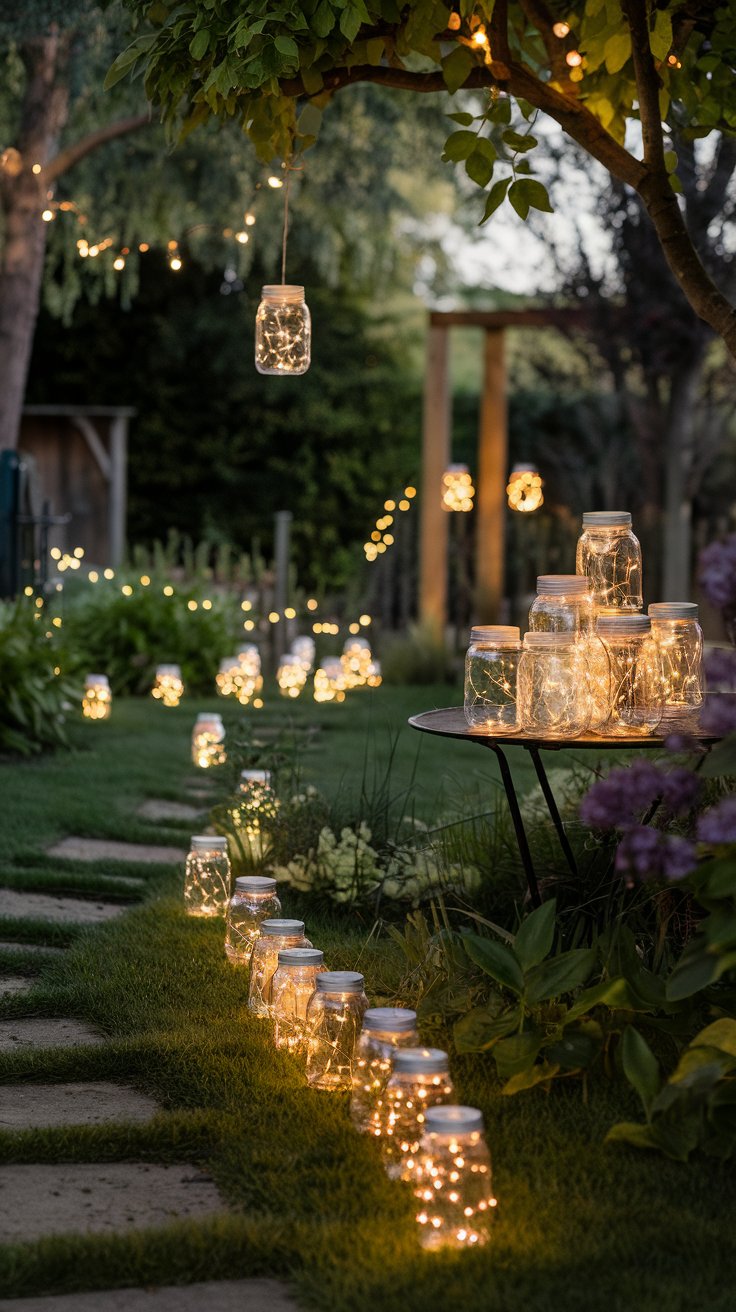 Mason Jar Fairy Lights